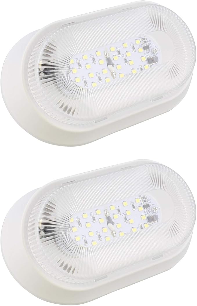 Dumble RV LED Porch Light Single Dome LED Camper Lights Exterior 12V Outdoor RV Light Fixtures