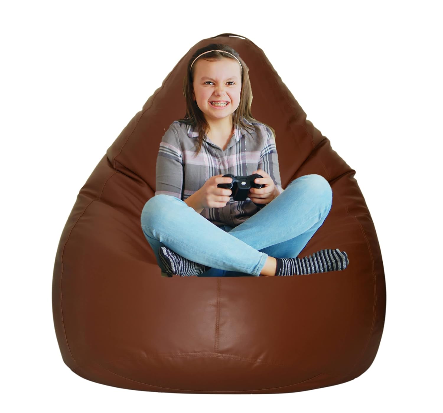 TUSA LIFESTYLE Junior Bean Bag Chair, Furniture for Kids, Perfect for