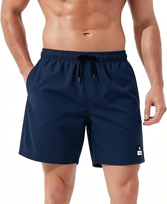 SUNDAY ROSE Mens Swimwear Surf Pants Sea Pants with Inner, Breathable Seawater Pants for Men, Amphibious, Quick Drying, Boat Shorts, Large Size