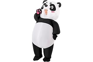 Unleash the Panda Prowess with Inflatable Costume: Perfect for Halloween & Cosplay