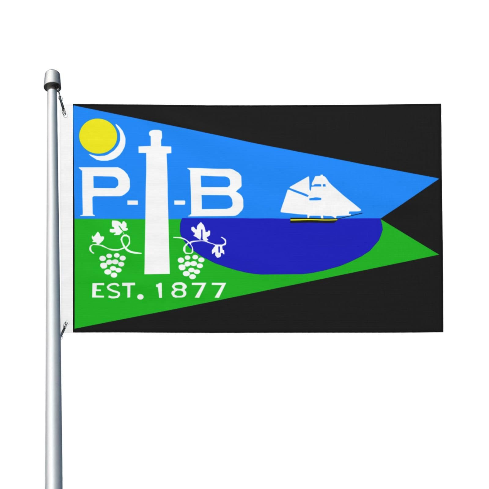 Banderas de balcón Put-in-Bay Ohio para decorar fiestas y calles