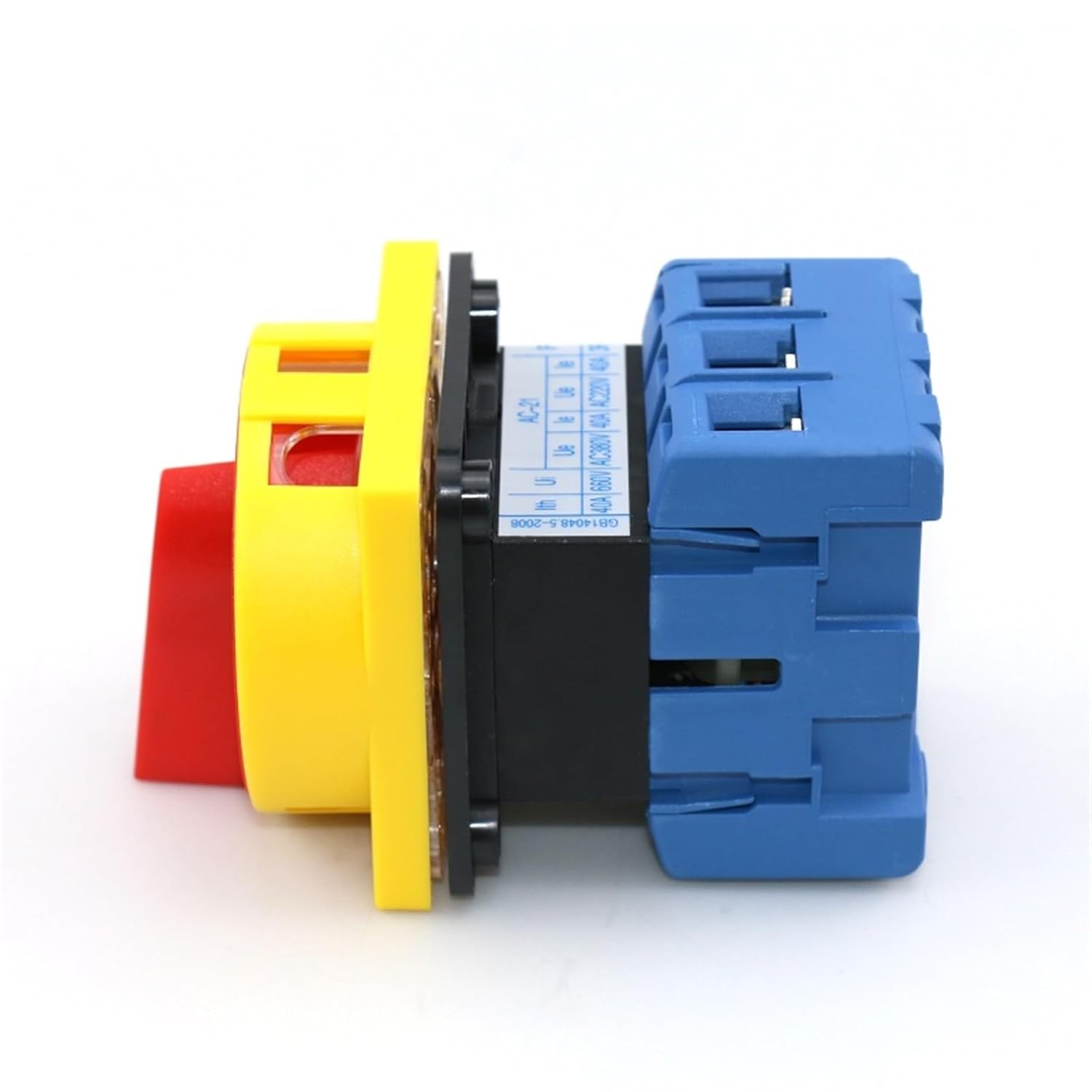 SZD11-40/300010 3 Poles ON-Off 2 Position 40A 660V Power Cut Off Isolator Load Break Disconnect Switch with Padlock Panel