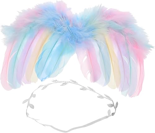 Miniatura 1 de HONMEET 1 Set Baby Wings Props Angel Costume Props Children Angel Wings Costume Wing Kids Wing Prop Small Angel