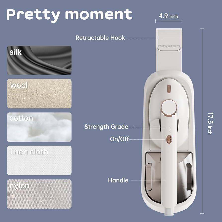 スチームプレッサー Amazon.com: Steamer for Clothes, 1500W Large Soleplate