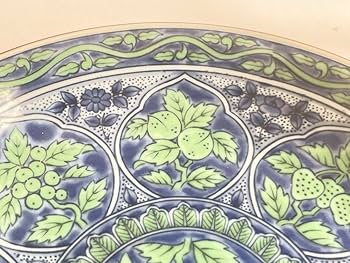 庫山窯　長皿　長角皿　青華緑彩　5客 庫山窯 長皿 長角皿 青華緑彩 5客 美濃焼