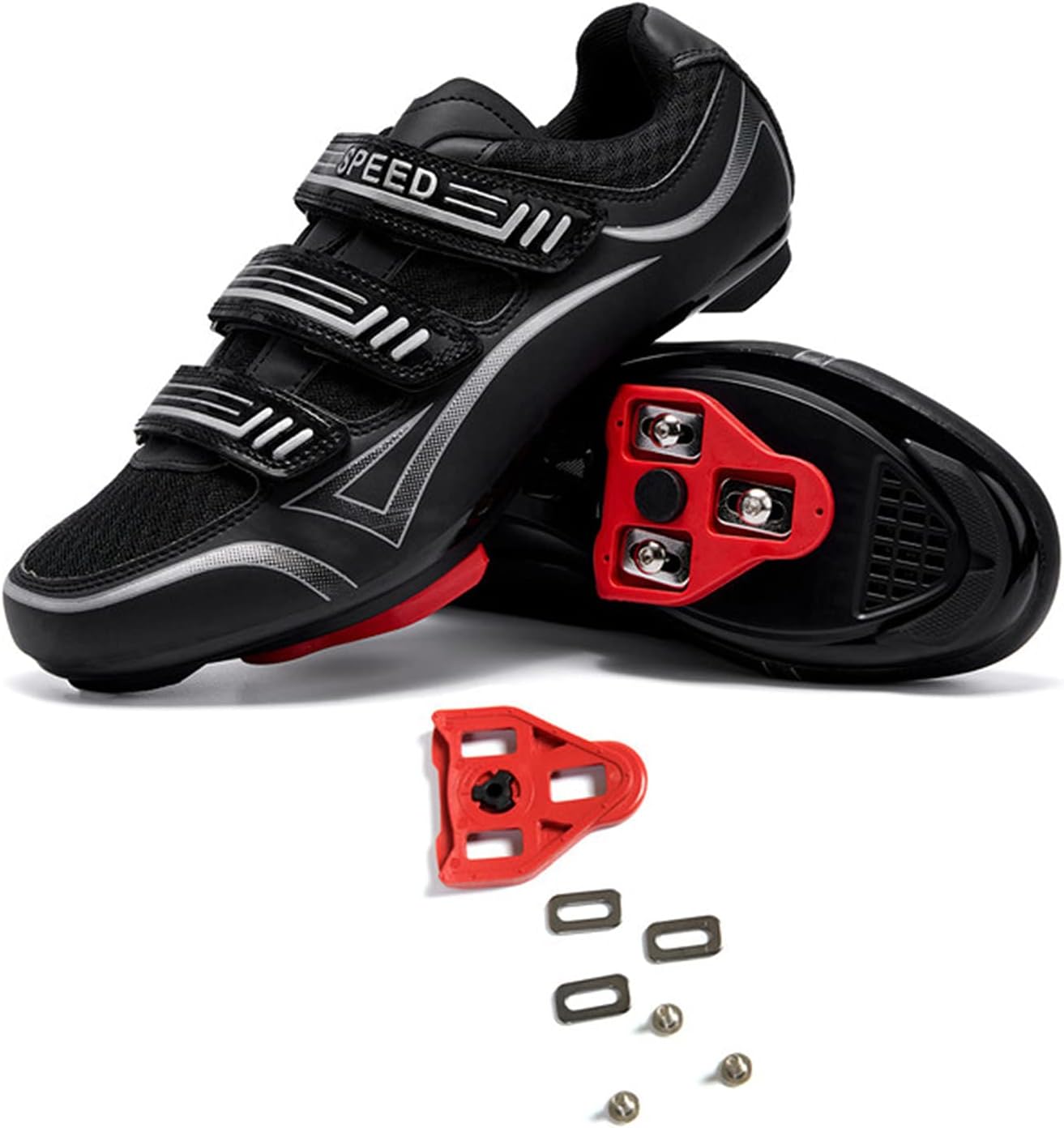QFJB Cycling Shoes for Men, Indoor Cycling Shoes Women, Spin Shoes and
