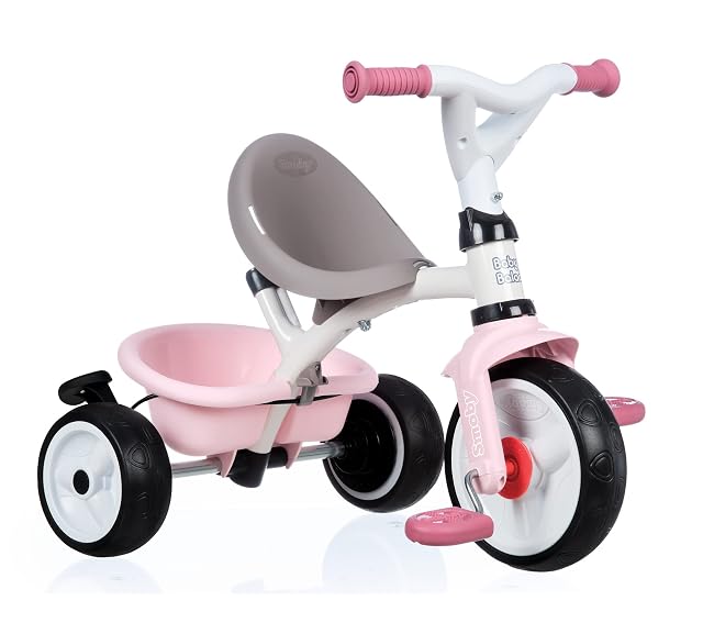Foto 2 de 8 de Smoby- Triciclo Baby Balade Rosa (741401)