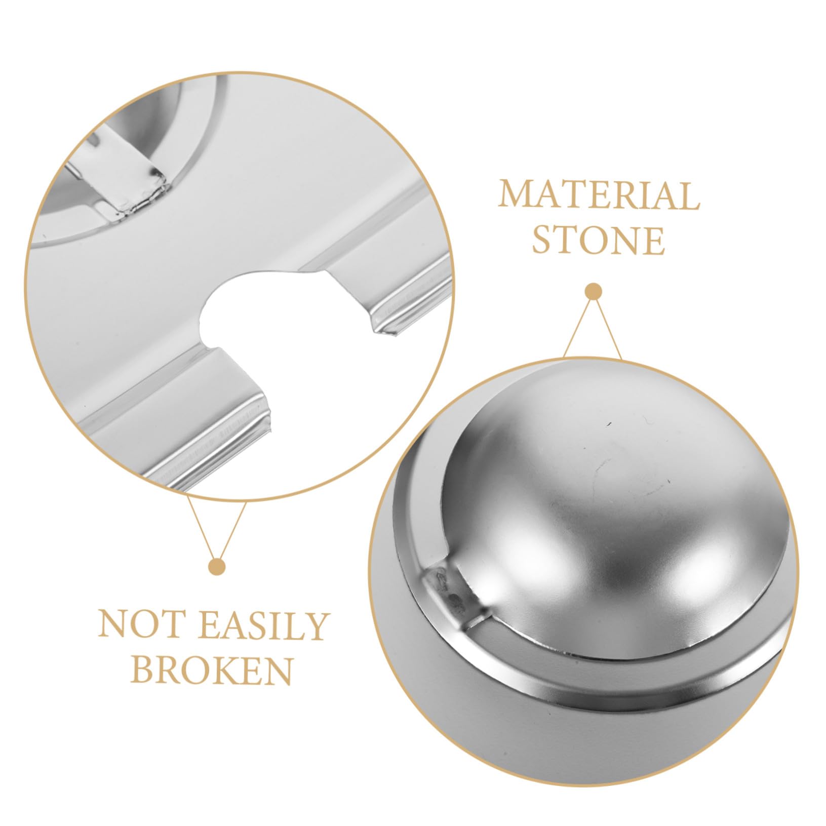 LIFKOME 6 pezzi Coperchi per Pentole in Acciaio Inox Resistente con Maniglia Coperchio per Cucina Professionale e Ristorazione Design Elegante e Durevole per Cottura e Servizio Alimenti