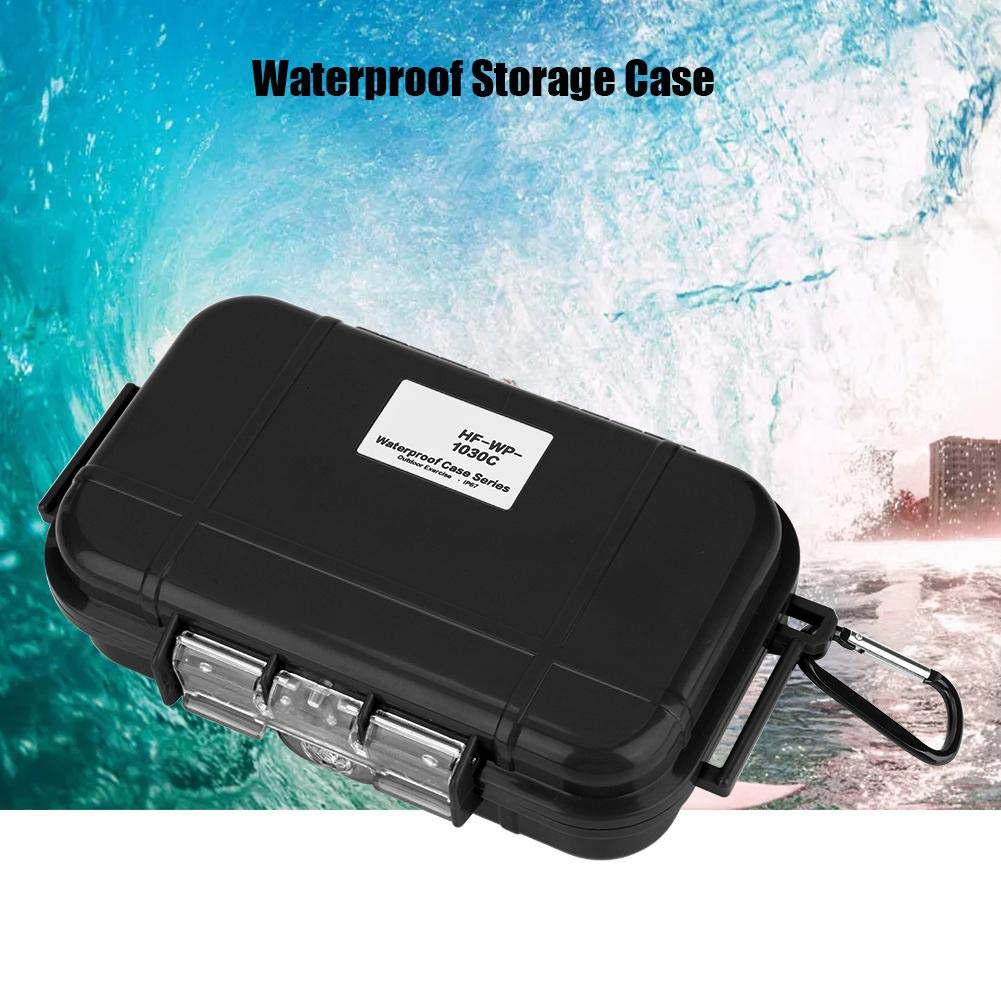 aufbewahrungsbox luftdicht schwarz, wasserdichte Box Outdoor wasserdichte Aufbewahrungsbox Stoßfest Shockproof Luftdichten Aufbewahrungsbehälter Fall Carry Box Luftdichter
