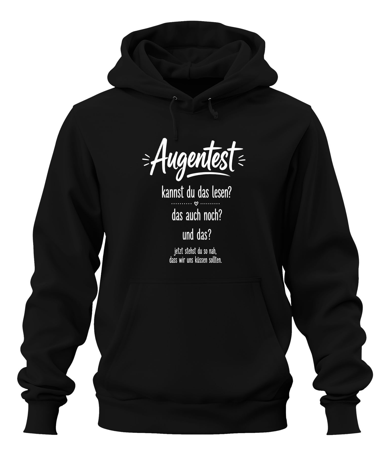 Test wzroku Kannst du das Statement Hoodie