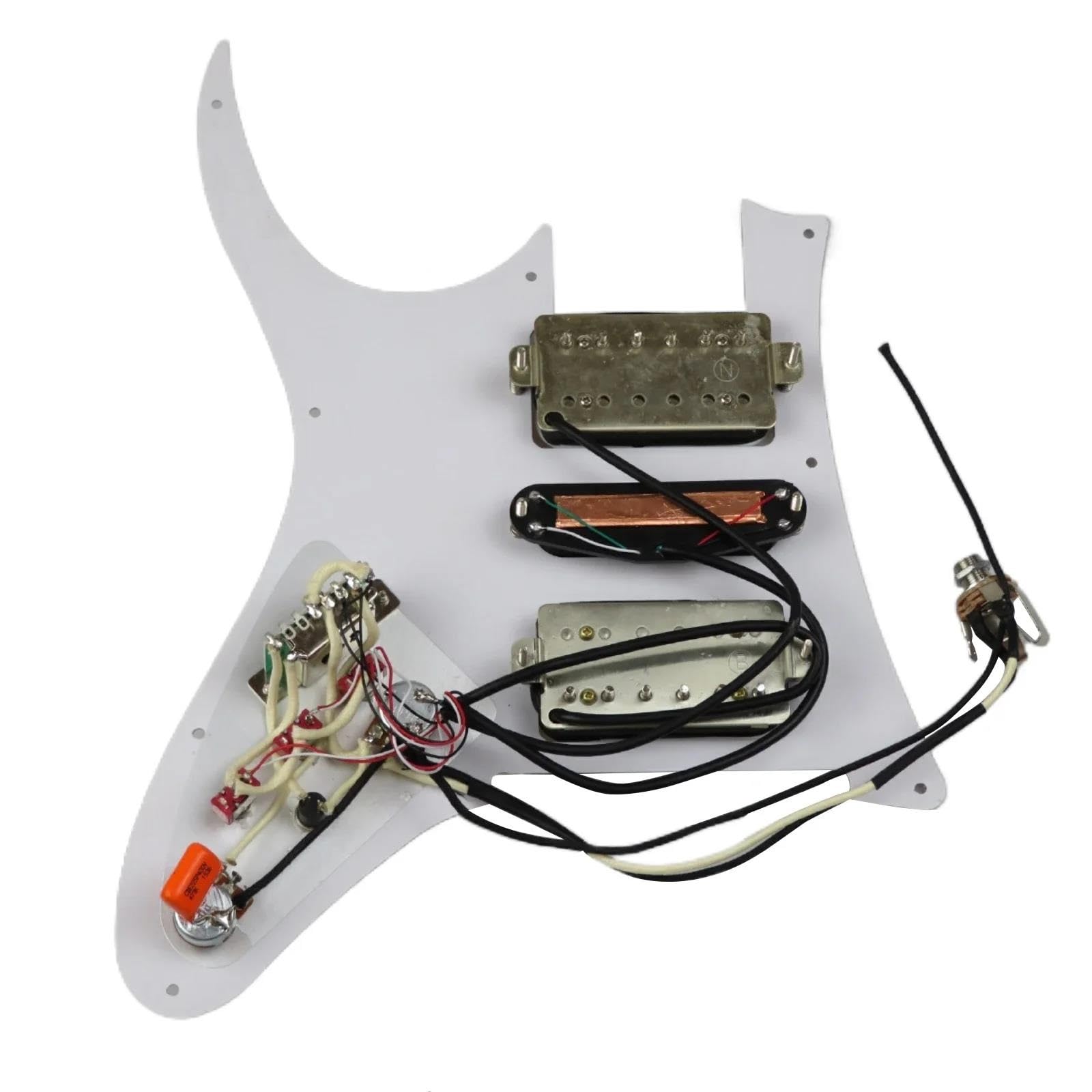 Części Pickguardów Do Gitary Elektrycznej Wstępnie Okablowane Przetworniki Pickguard Do Gitary Humbucker