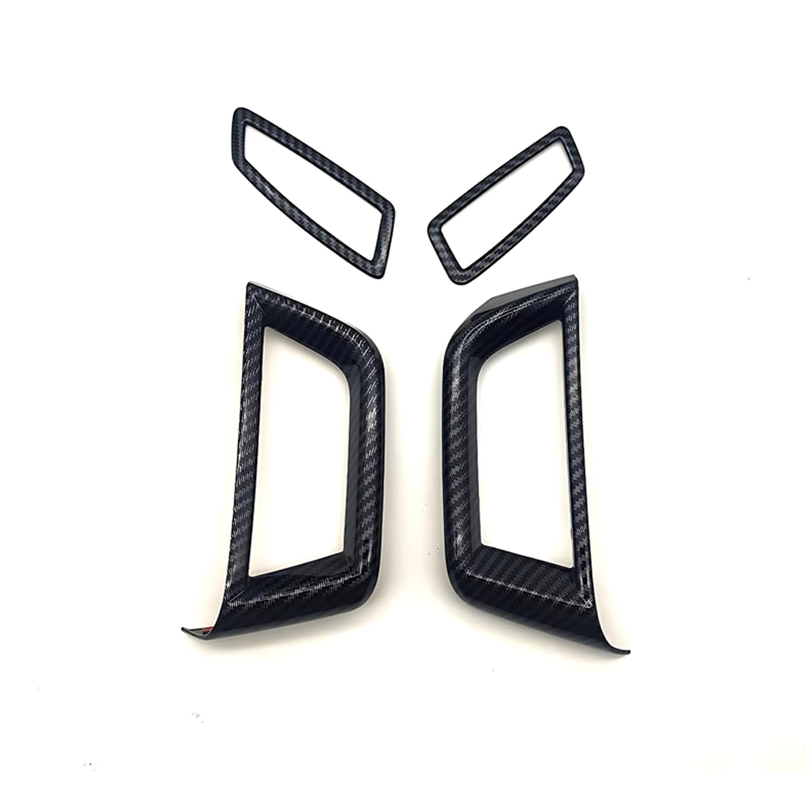 Dashboard Trim Air Vent Compatible with for Clio 2019-2025 Car Dashboard Air Vent Trim Frame Air Outlet Decorative Cover Sticker