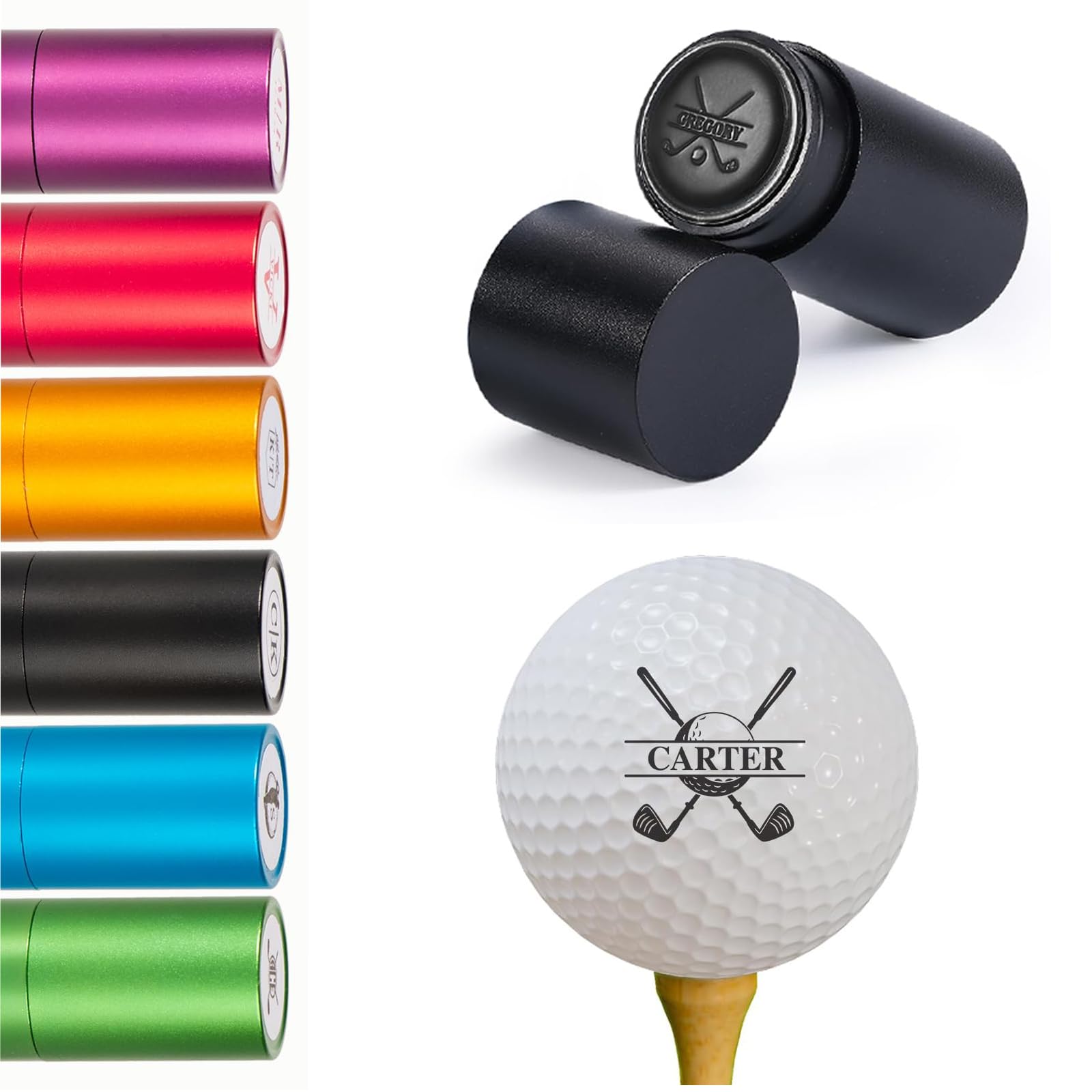 Tampon balle de golf personnalisé et encreur étanche pour joueur