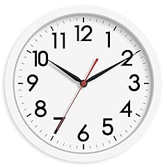 AKCISOT Wall Clock Silent Non Ticking Modern Wall Clocks Battery Operated 10 Inch, Analog Small photo AKCISOT Wall Clock Silent Non Ticking Modern Wall Clocks Battery Operated 10 Inch, Analog Small