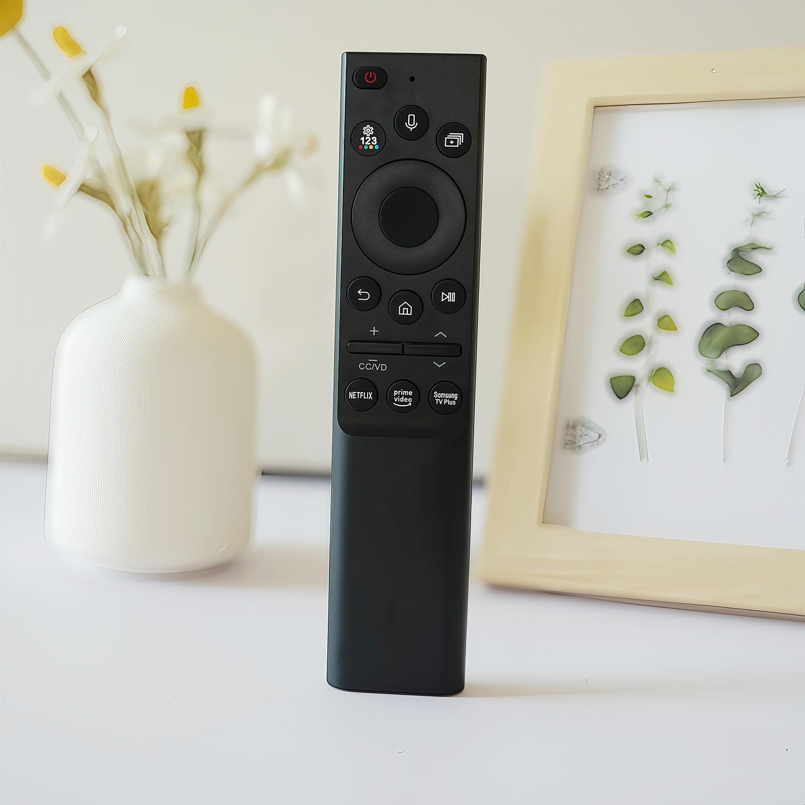 Voice BN59-01357A - Telecomando di ricambio per Smart TV Samsung, compatibile con Samsung QLED Series Smart TV anche BN59-01357F BN59-01357P, funzione di ricambio completa