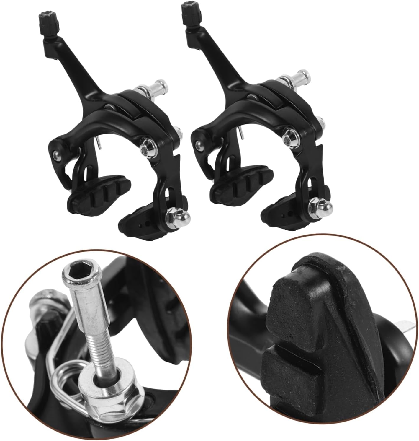 WOONEKY Professional Bike Brake Calipers Replacement Brake Calipers for Bicycles Construction for Mountain Biking