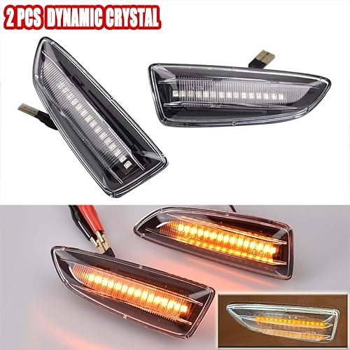 Miniatura 2 de Malcayang Marcador lateral dinámico para Opel Astra J K Crossland Grandland X Insignia B Zafira C para Buick Regal