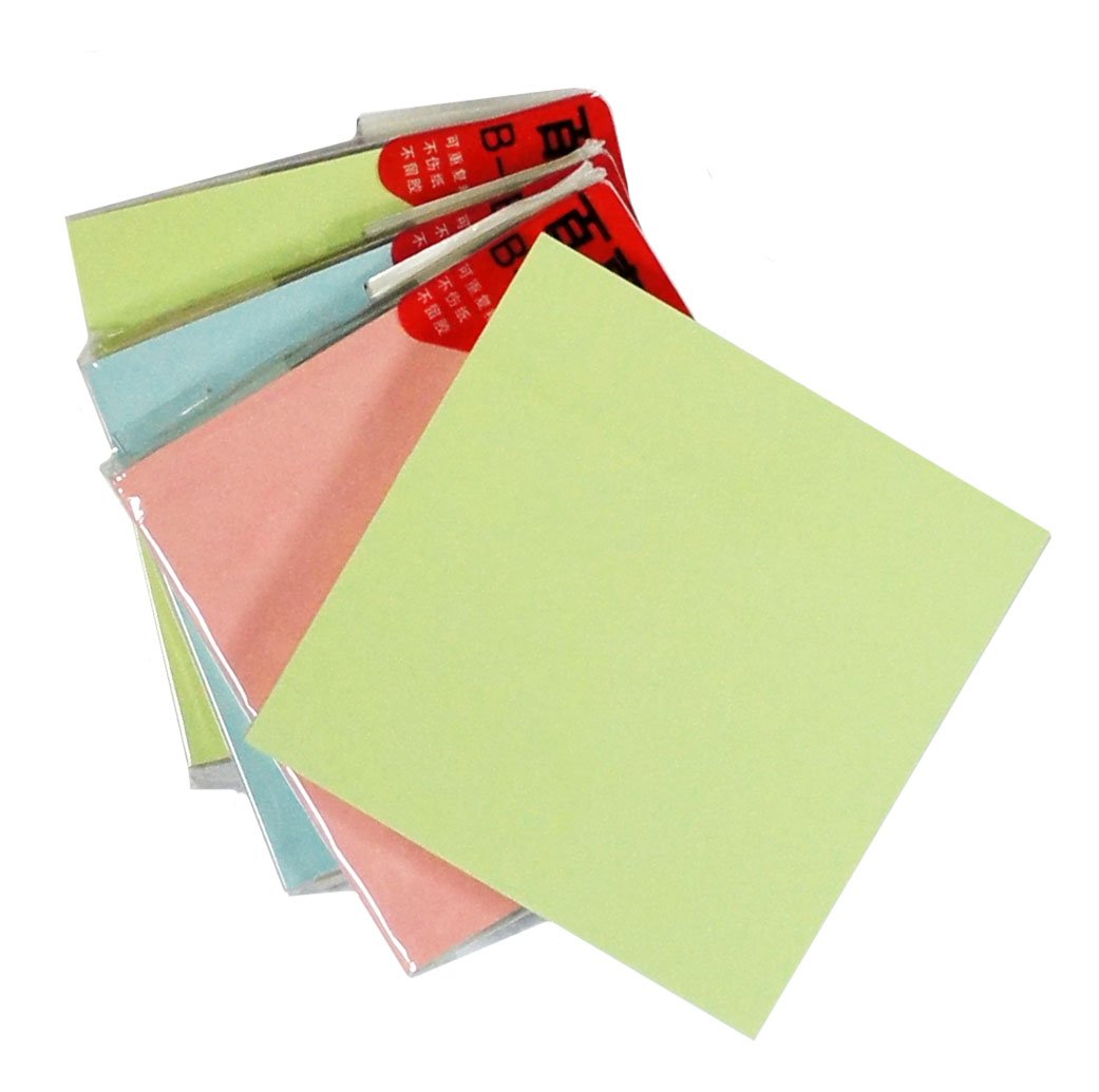 Post It Sticky Notes 76x76 bloc note adhesif repositionnable pastel 4 pads - 3