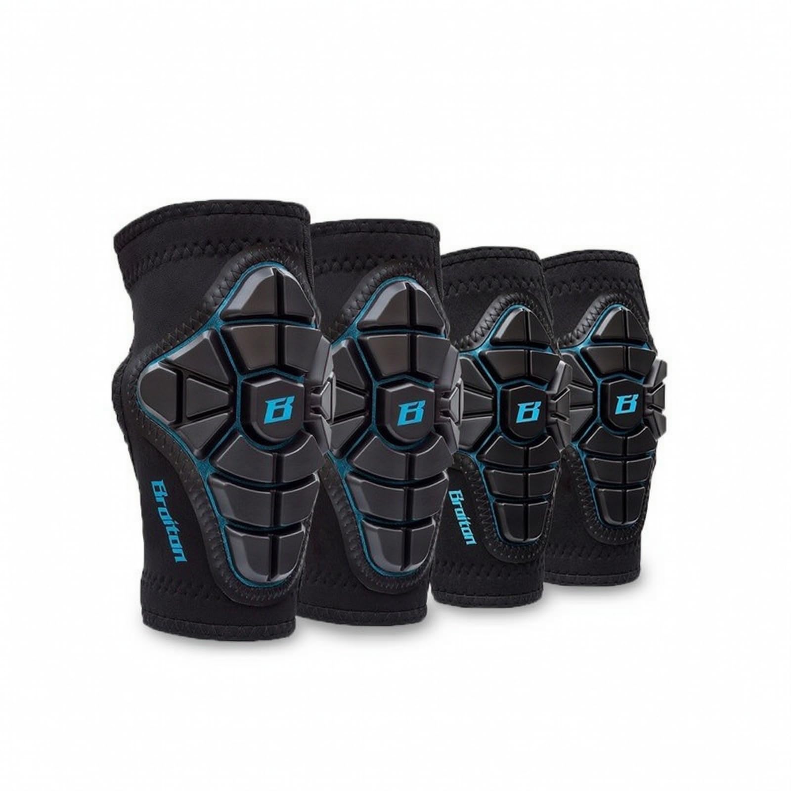 4 Piezas Rodilleras y con Guantes Protecciones con Rodilleras Cómodo Infantiles para Niños, Principiantes, Patinaje, Ciclismo