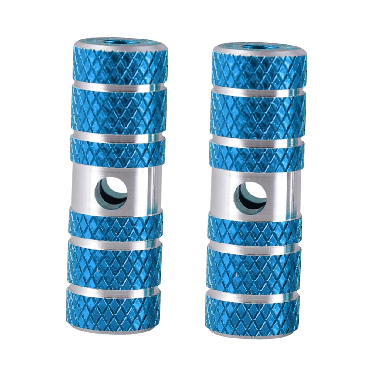 GANAZONO Aluminum Alloy Bike Pedals Mountain Bike Cylinder Seat Axle Pegs 9.5mm 10mm Axle Fit