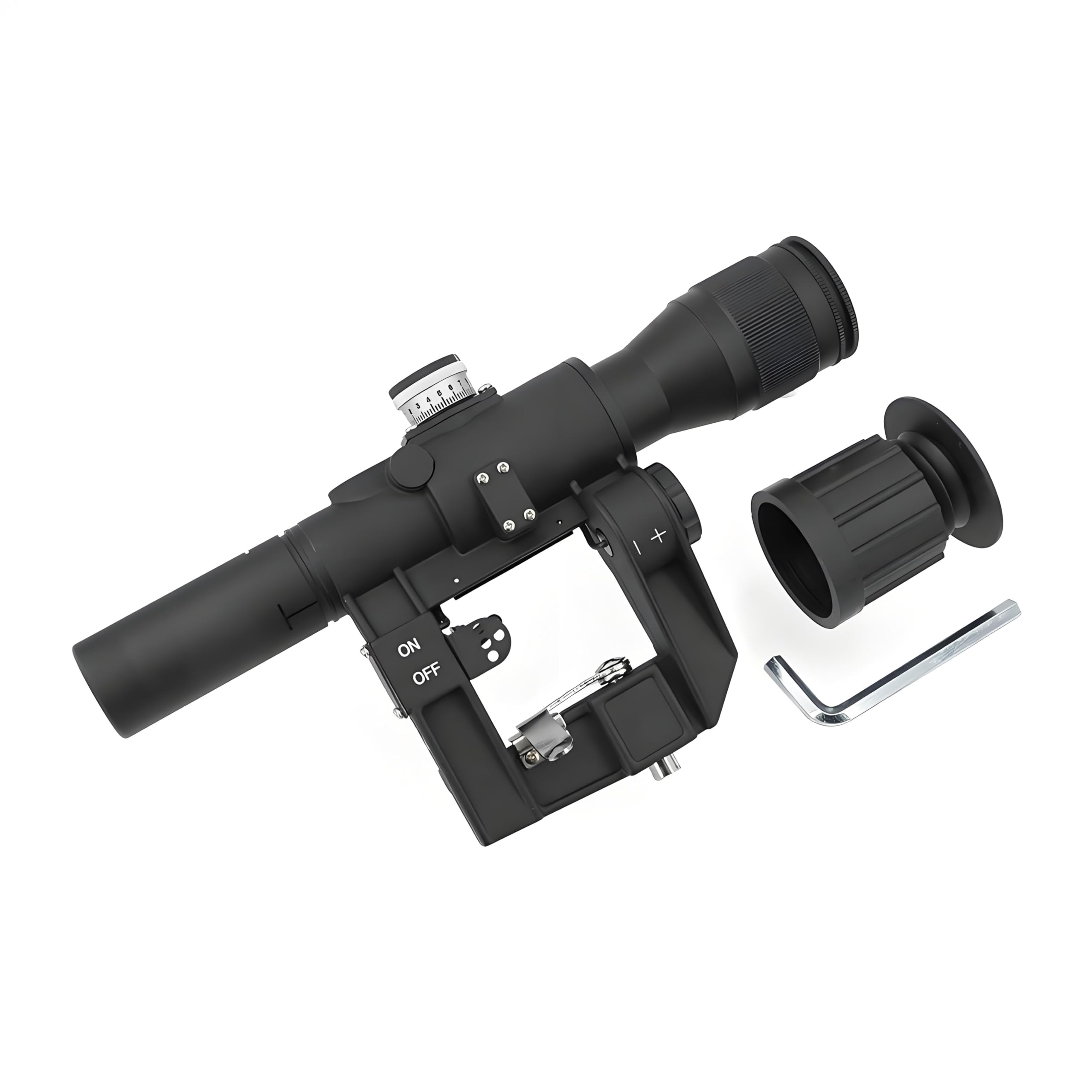 Tactical SVD 4x26mm Riflescope 4X Sniper Scope Optic Sights BDC