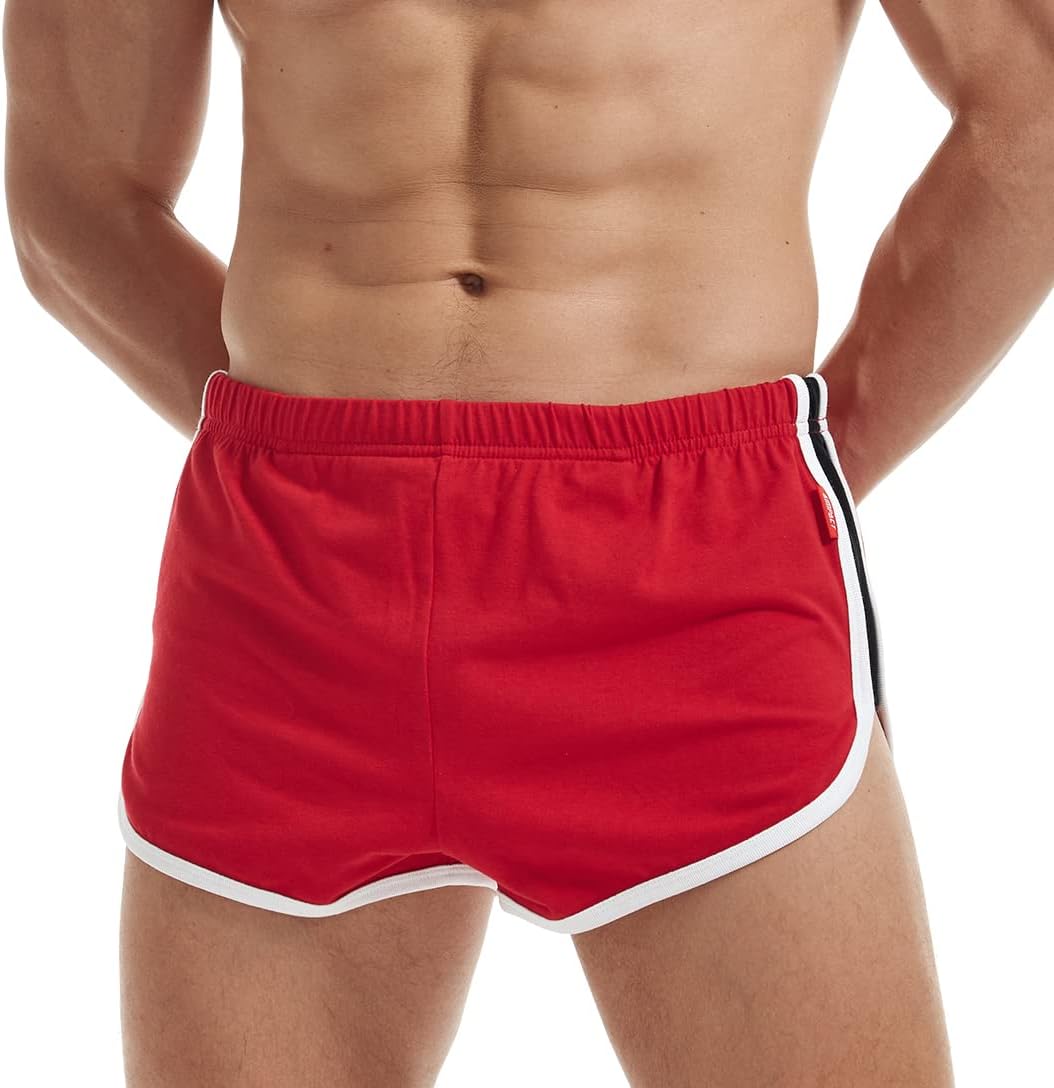 AIMPACT Mens Running Shorts 3 Inch Gym Athletic Workout Short Shorts Vintage Booty Shorts - Image 2