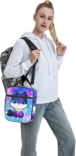 Miniatura 7 de Lonchera para niños y niñas, con aislamiento, reutilizable, para el trabajo, para mujeres, hombres y adultos