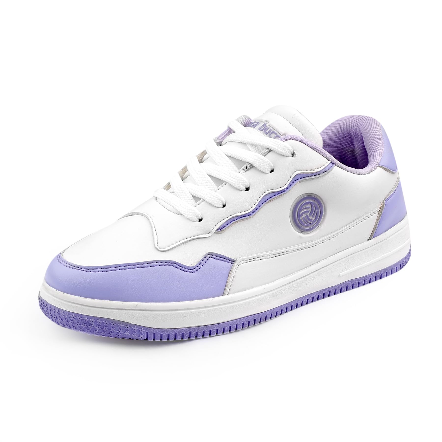 Bacca Bucci Infinity Low Top Flat Sole Fashion-Forward Womens Sneakers for Any Occasion | Classic and Comfortable Womens Sneakers for Any Casual Outfits (Purple, Numeric_7) (B0C7GW9PWN) Amazon Price History, Amazon Price Tracker