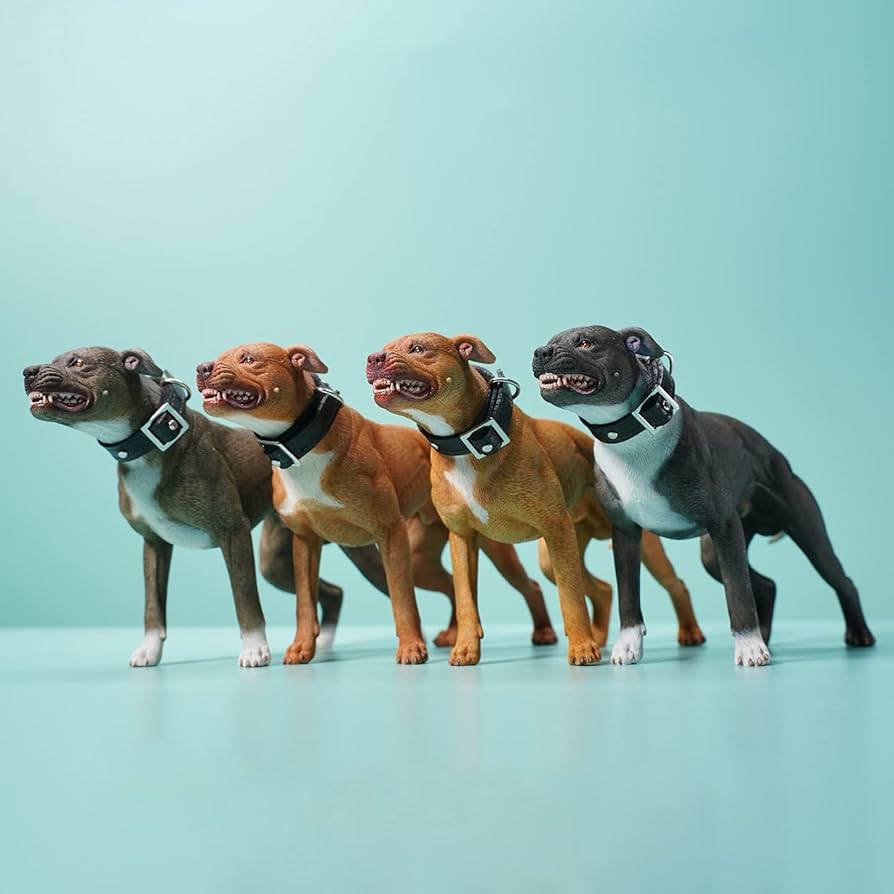 Amazon.com: MMOS X JXK American Pit Bull Terrier Dog Statue Amazon.com: MMOS X JXK American Pit Bull Terrier Dog Statue