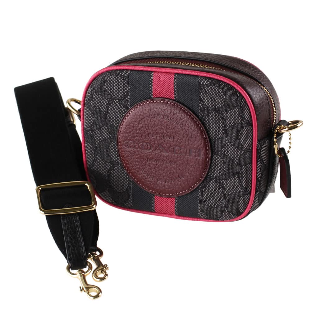 Buy Women's Mini Dempsey Camera Bag In Signature Jacquard With Stripe