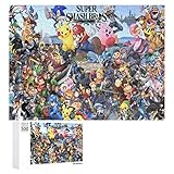 大乱闘スマッシュブラザーズ ジグソー パズル 300/500/1000 ピース パズル 木製パズル 子供用パズル 強くて落ちにくい 繰り返し遊べる 脳の手と目の協調 面白いテーマ パズル 早期教育 親子の交流 親子関係の緊密化 安全と環境保護