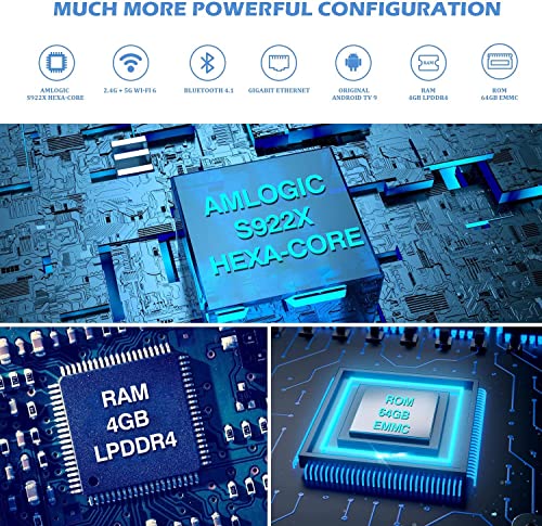 Kinhank Super Console X King,Retro Game Console With 117000+ Games,Compatible With Psp/Ps1/Mame/Arcade,Emuelec 4.5/Android 9.0/Coree 3 Systems,4K Uhd Output,2.4+5G Wifi, Voice Remote Control,2 Gamepads #TOP3