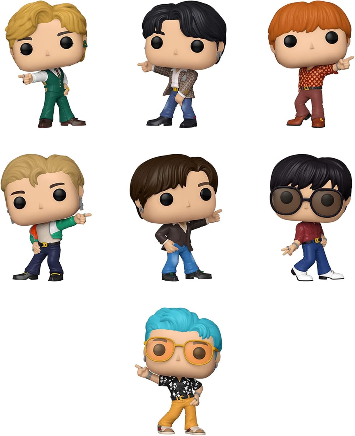 Amazon.com: Funko Pop! Rocks BTS Set of 