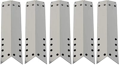 Duro 720-0584A, Jenn Air 720-0650, 720-0522, 720-0650A, 720-0430, 122.16648900 (5-PK) Stainless Heat Shield