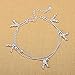Ibralet Armbänder Armband Echte 925 Sterling Silber Erdnuss Persönliche Schöne Sweetie Charme Bracelets Schicht Feinen Perlen Kette Armbänder Modeschmuck Zubehör Festival Geschenke Für Mädchen