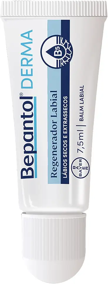 Bepantol Derma Regenerador Labial Diário, Hidratante, 7,5ml