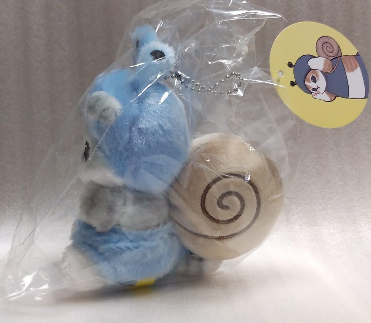 mofusand ぽわぽわ長毛種マスコット カタツムリにゃん シナモン サンリオ mofusand ぽわぽわ長毛種マスコット(カタツムリにゃん