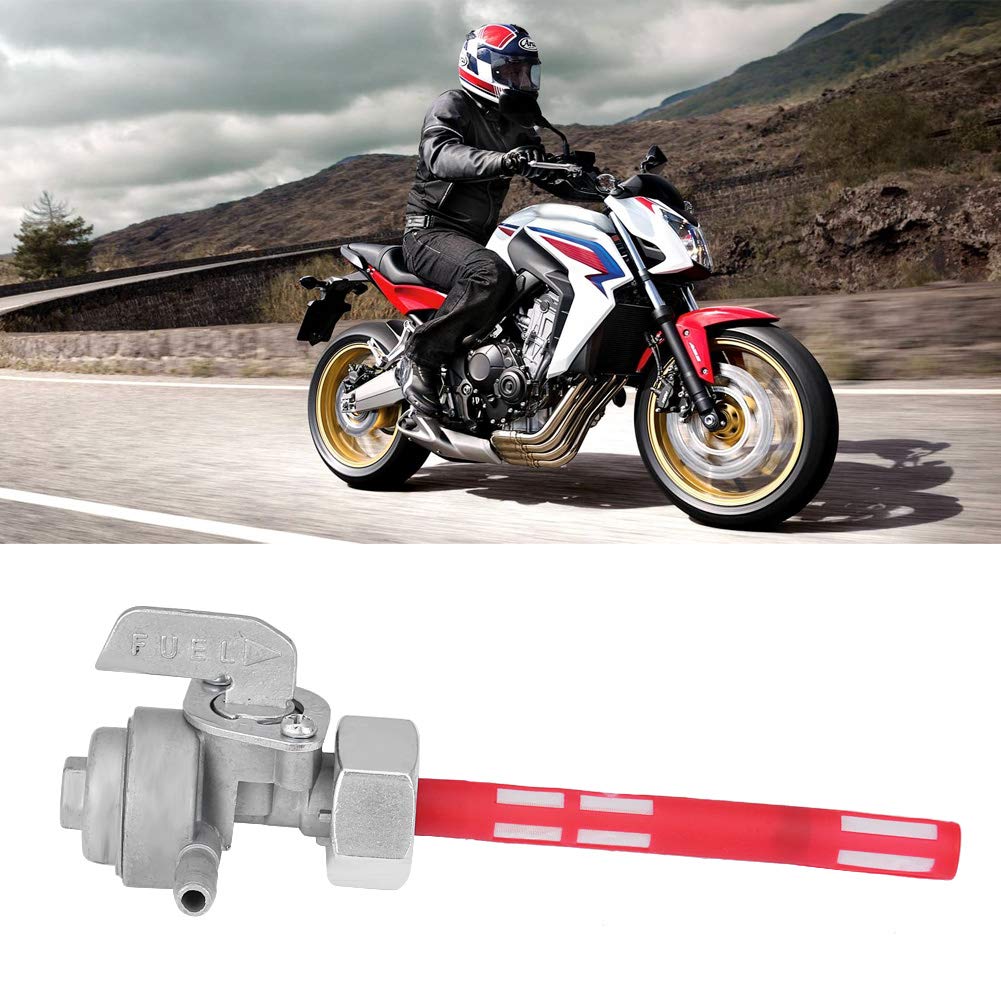 rubinetto benzina moto + Moto Universale Valvola di Commutazione Serbatoio Carburante Gas per CB350 CB400 CB750 CB900 CX500 CX500C CX500D