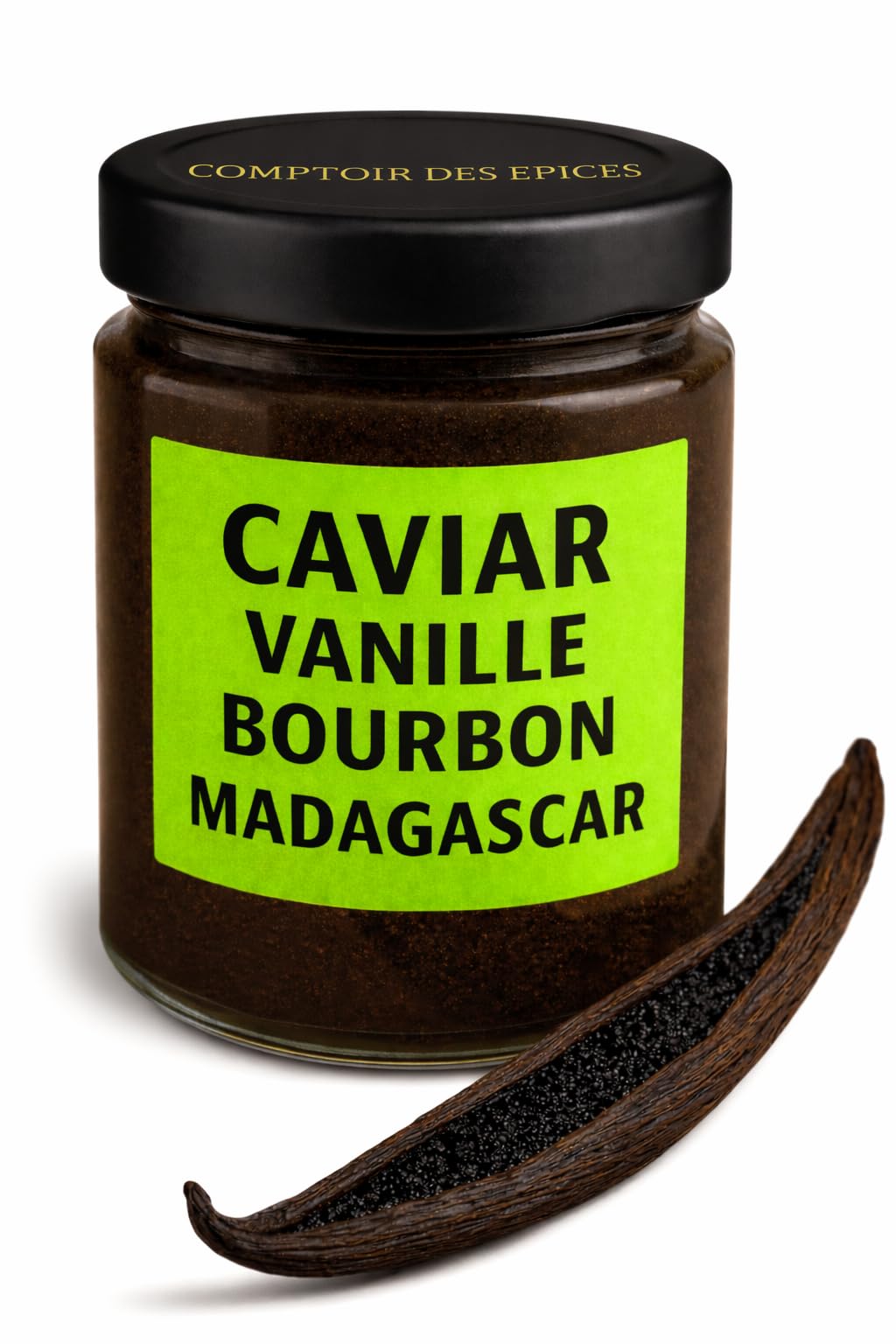 Caviar de Vanille 200 g – Pulpe Pure de Vanille - Mada Organic – Idéal Pâtisserie & Gastronomie