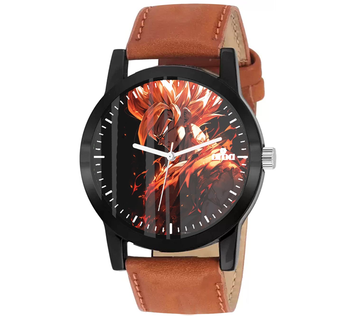 AROA Watch New Watch for Goku Super Saiyan Active Mode Model : 1174 Black Metal Type Analog Black Strap Watch Black Dial for Men Stylish Watch for Boys (B0CM8KSWWS) Amazon Price History, Amazon Price Tracker
