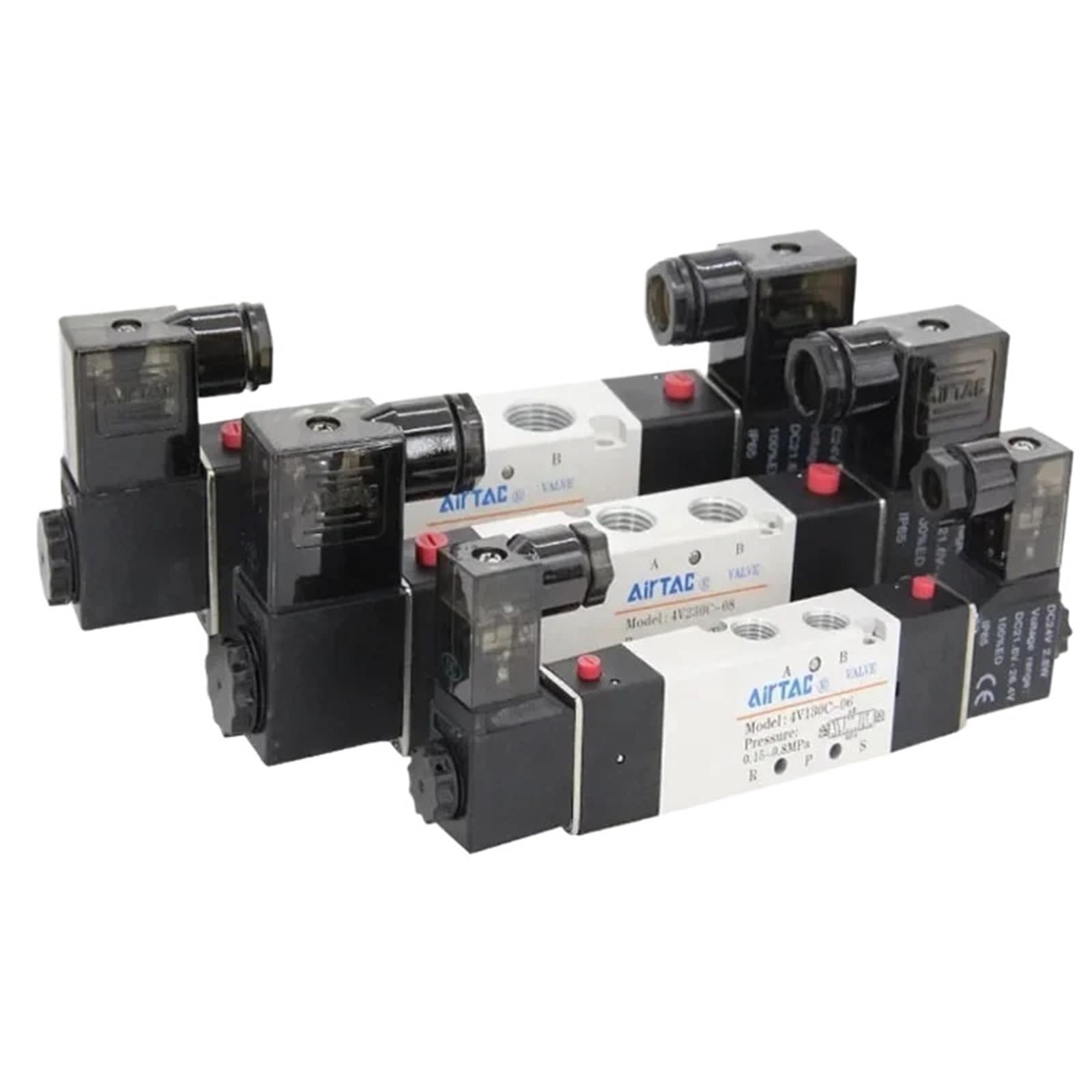Bvdwuelgv 4V230e-08 Solenoid Valve Air Valve Three Position Five Way Reversing Valve