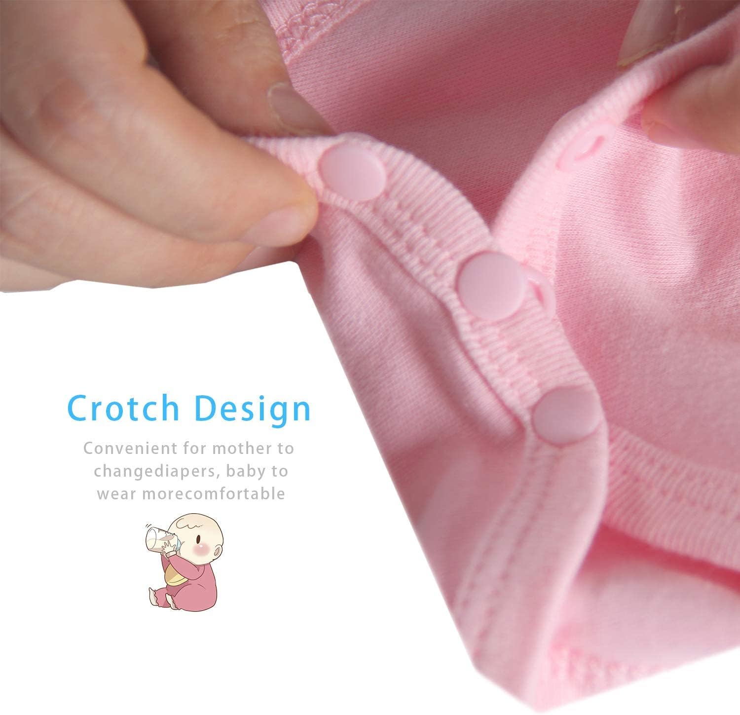 YSCULBUTOL Baby Twins Bodysuits Best Friends Forever Baby Clothes Set with Bibs Girl Outfit with hat - Image 5