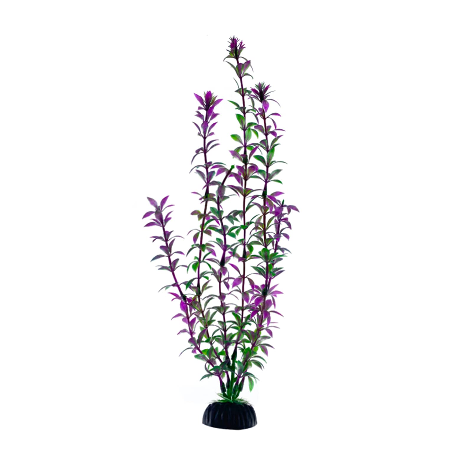 Nucelit 10 PCS Aquarium Decors Plant Ornaments Green Aquatic PlantTank Landscaping Green Artificial Leaves Hiding Aquarium Decorations Fishtank Accessories