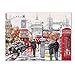London Collagex2 Copy by The Macneil Studio, 35x47-Inch Canvas Wall Art