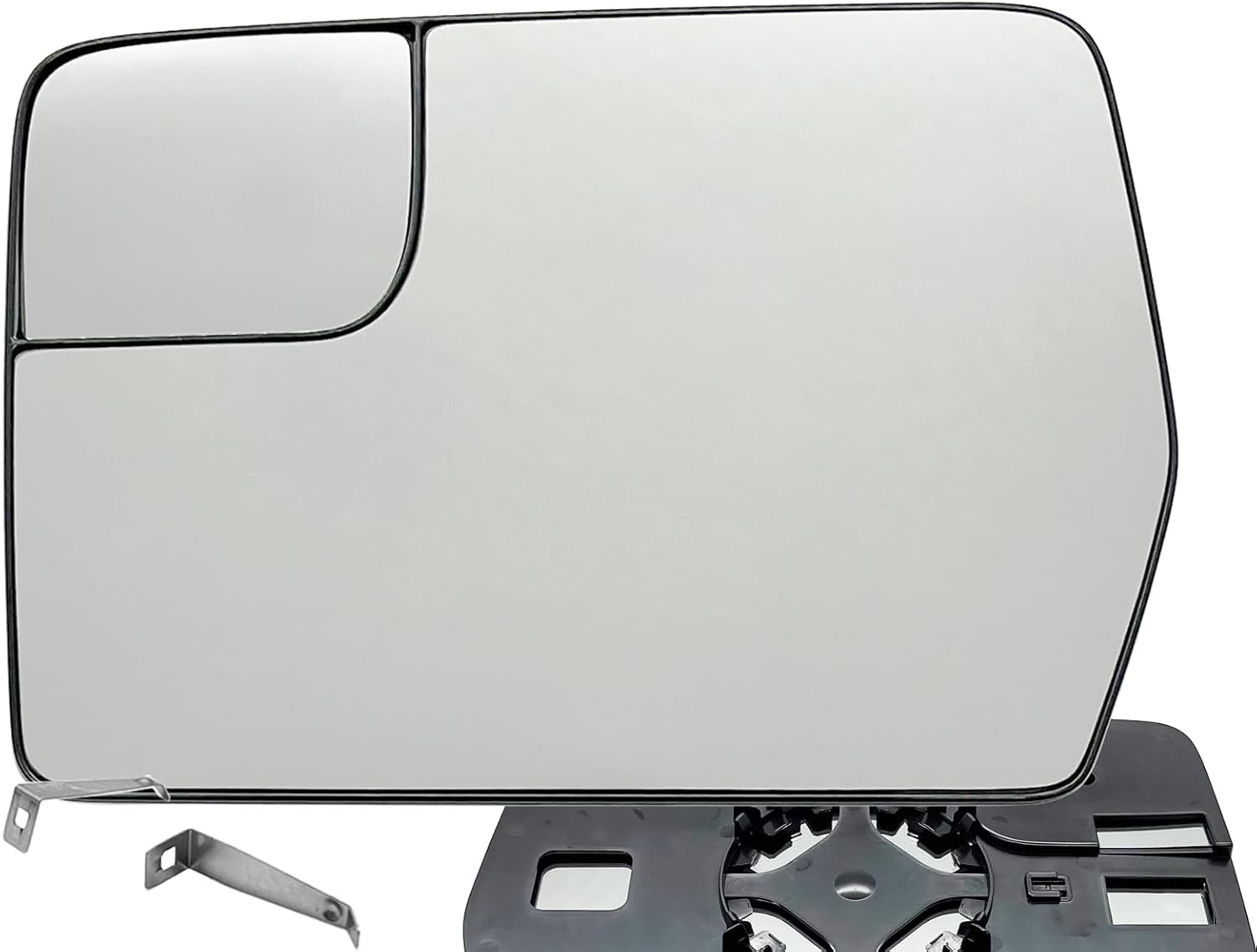 APA Replacement for Mirror Glass with Spotter Glass Non-Heated 2011-2014 F150 and SVT RAPTOR Pickup Truck Driver Left Side BL3Z17K707D FO1324144