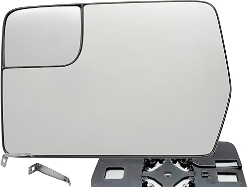 Vista 14 de APA - Repuesto compatible con espejo de vidrio sin calefacción para 2004-2014 Serie F Pickup lado derecho del pasajero 4L3Z17K707AB BL3Z17K707A