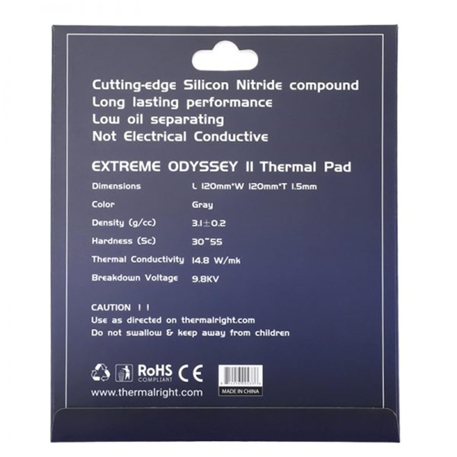 Amazon.co.jp: Thermalright 多用途サーマルパッド EXTREME ODYSSEY II