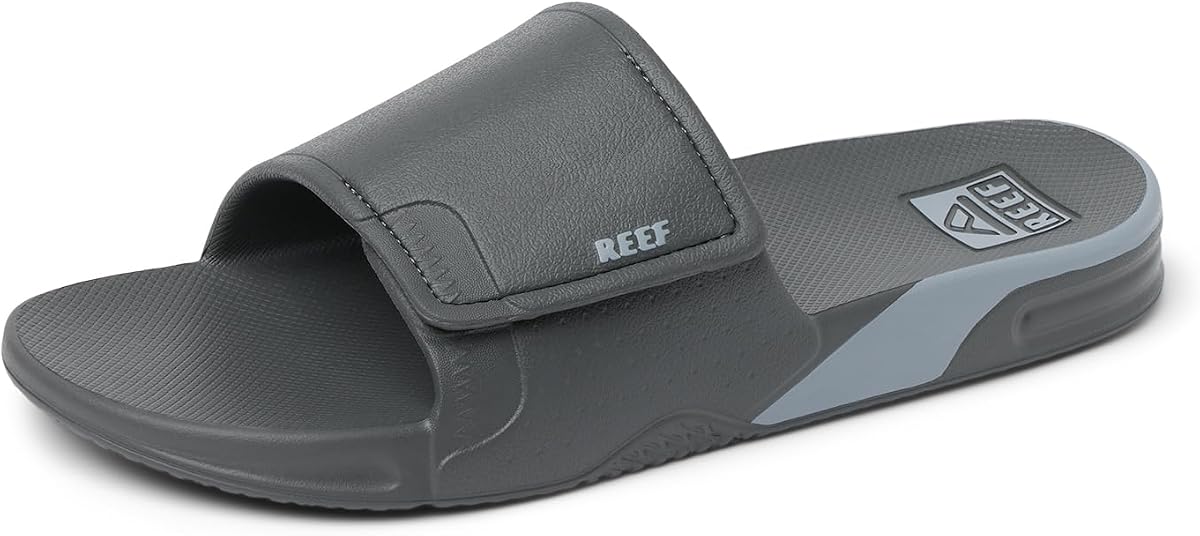 REEF Mens Sandals, Fanning Slide H20 | Casual Sandals
