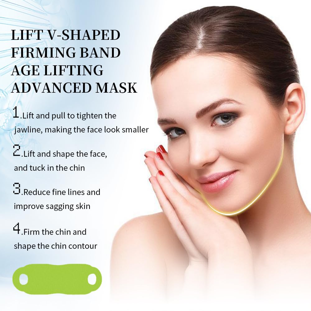 Mascarilla reafirmante y efecto lifting en forma de V con niacinamida.