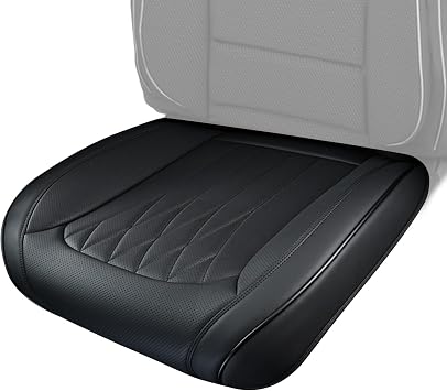 Front Car Seat Cover Seat PU Leather Waterproof Anti Slip Driver Side | Seat Front Seat Protector Water Resistant Non Slip Backing Universal Fit Easy Install Vehicle Interior Cover for Cars SUVs T